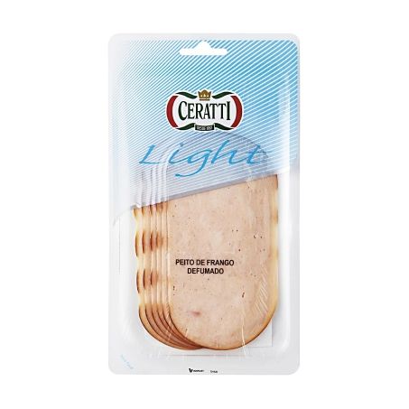 Peito de frango ceratti defumado 100g