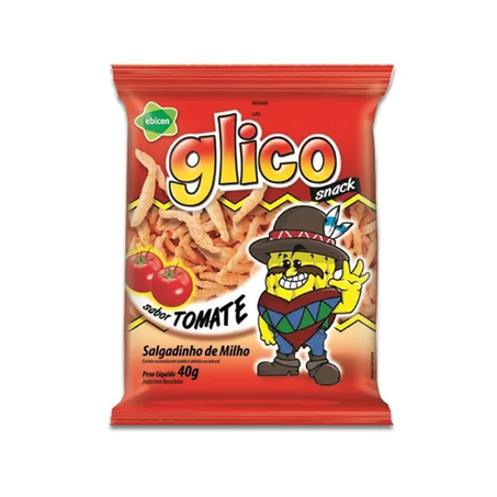 Salgadinho Glico Tomate 40g