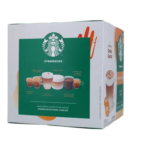 CAFÉ CÁPSULAS STARBUCKS CARAMEL MACCHIATO C/10 UN 360-29