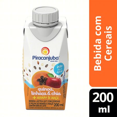 BEBIDA LÁCTEA MAMÃO E MAÇÃ PIRACANJUBA
