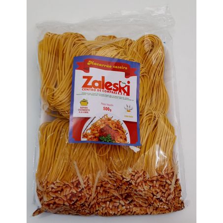 Macarrao zaleski caseiro fino 500g