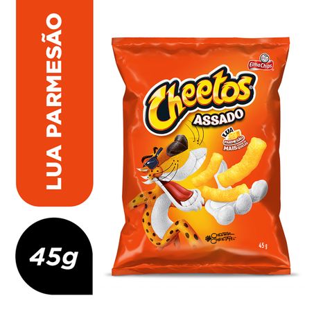 SALGADINHO DE MILHO LUA PARMESÃO ELMA CHIPS CHEETOS