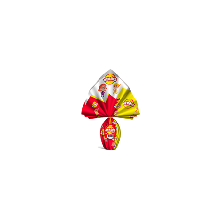Ovo de chocolate contentto herois 100g