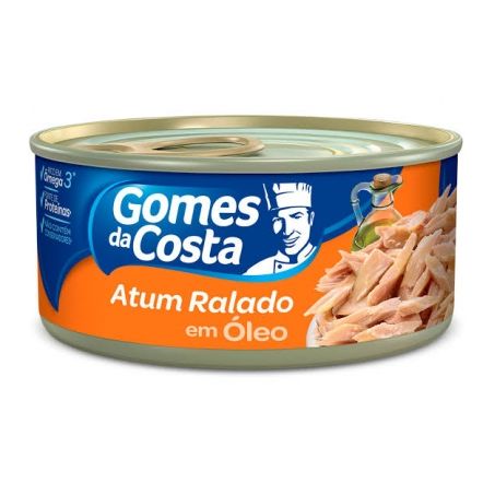 Atum gomes costa ralado em óleo 170g