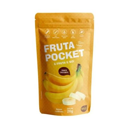 Frutapocket Snacks 20g Liofolizada Banana
