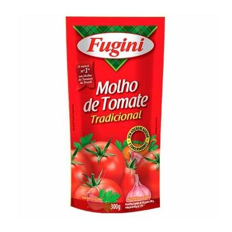 Molho de Tomate Fugini Tradicional Sachê 300G