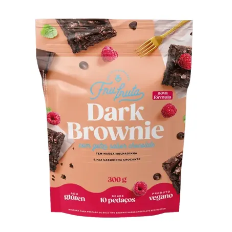 Mix para Brownie Sem Glúten Frufruta 300 g - Vitao