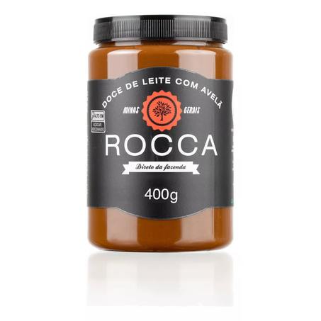 Doce de Leite com Avelã  Rocca 400g
