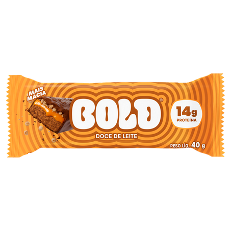Barra de Proteína Doce de Leite Bold Pacote 40g