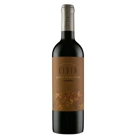 VINHO CHILENO TINTO KIDIA GRAN RESERVA CARMENERE 750ML