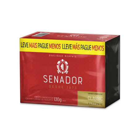 SAB.SENADOR 130G CLASSIC C/4 LV+PG-