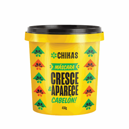Cr Tratamento Chikas 450g Cresce e Aparece