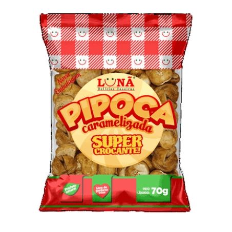 PIPOCA LUNA 70G DOCE