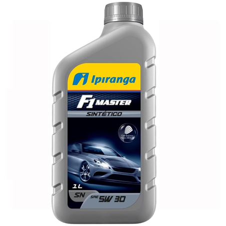 ÓLEO IPIRANGA F1 MASTER SINTÉTICO 5W30 SN 1L