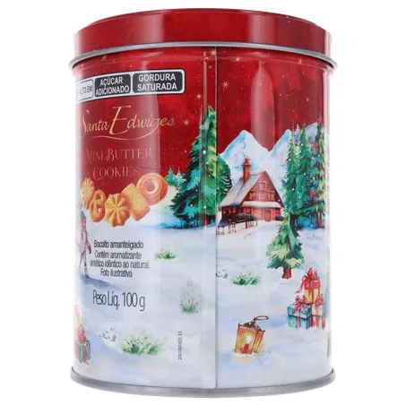 Biscoito s.edwiges cookies natal lt 100g 360-4