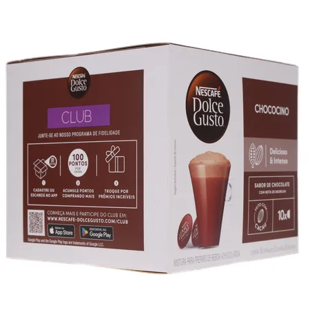 Cápsula Nescafé Dolce Gusto Chococino 10un 150g 
  360-31