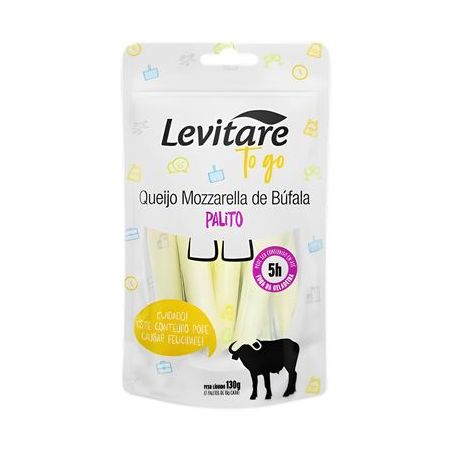 QUEIJO DE BÚFALA LEVITARE MUSSARELA SNACK PALITO 130G
