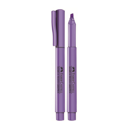 CANETA MARCA TEXTO GRIFPEN ROXA FABER-CASTELL