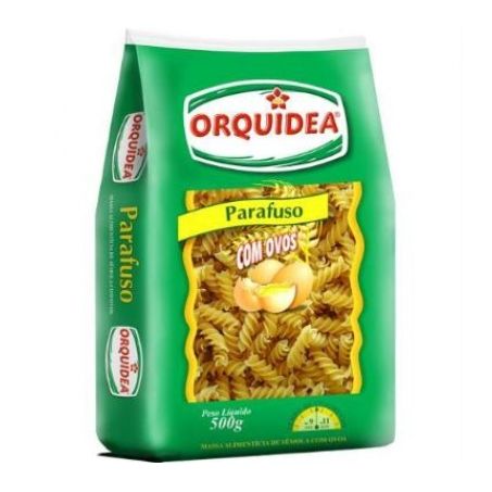 Massa orquidea com ovos parafuso 500g