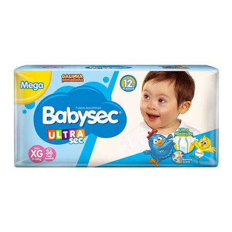 Fralda Desc Baby Sec Mega Xg c30