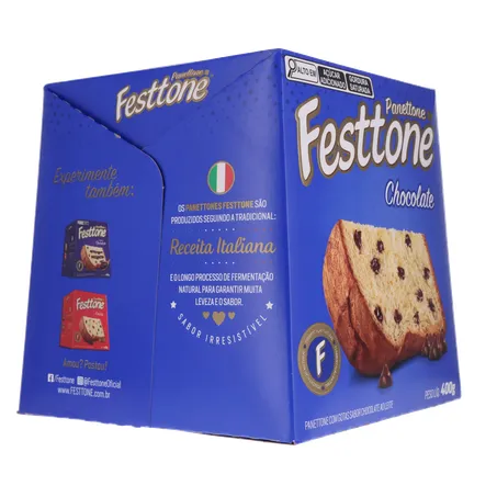 Panettone Festtone Chocolate 400G 360-13