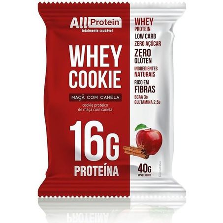 Cookie All Protein Maça Com Canela 40g