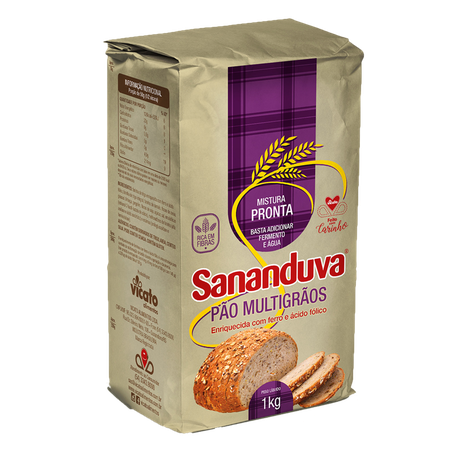 Mistura Pronta P/Pao Multigraos Sananduva 1KG