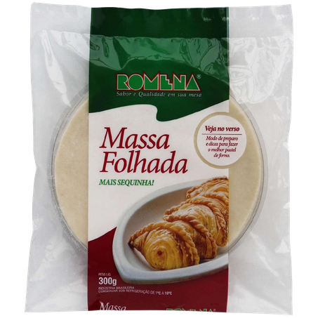 Massa romena folhada disco 300g