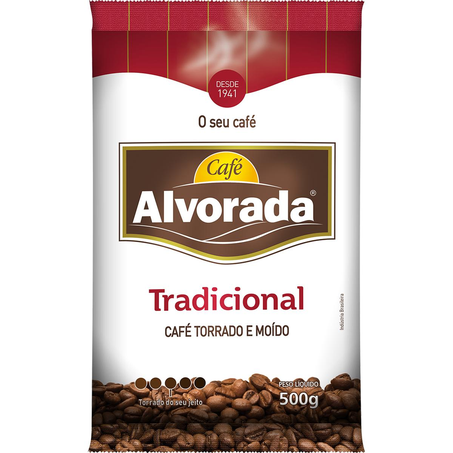 Café Alvorada 500g - Tradicional - Almofada