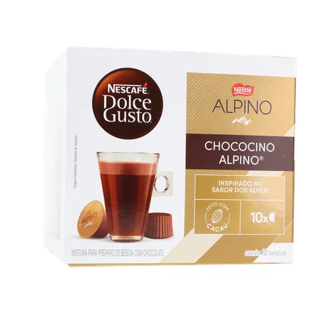 CAFÉ CAPSULAS DOLCE GUSTO C/10 CHOCOCINO ALPINO 360-35