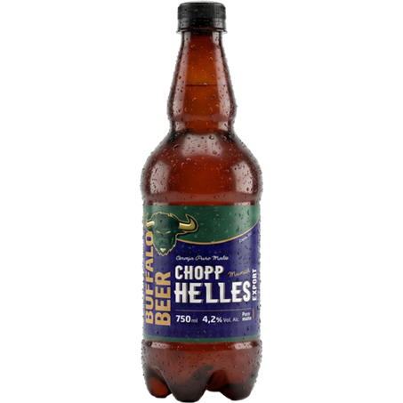 CHOPP BUFFALO BEER PET HELLES 750ML