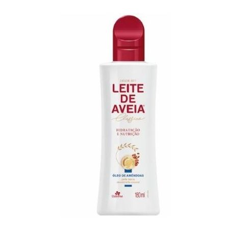 Loção Hidratante Davene Leite De Aveia Óleo De Amêndoas 180ml 
 