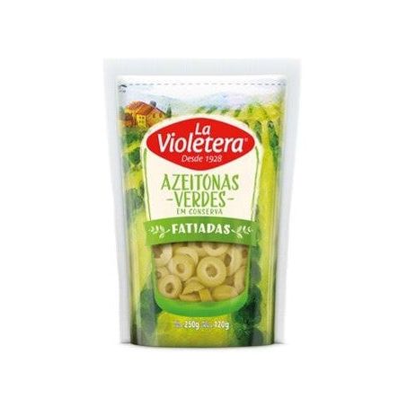 AZEITONAS LA VIOLETERA SACHE 120G FATIADA