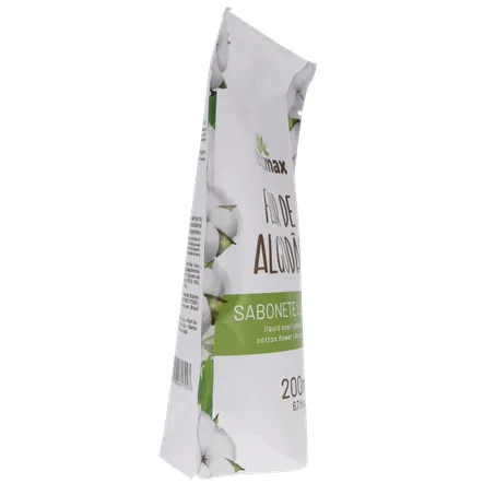 SABONETE LÍQUIDO DENOMAX SACHÊ FLOR DE ALGODÃO 200ML 360-29