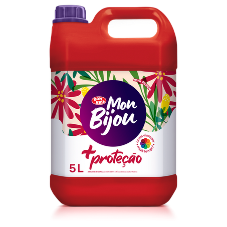 Amaciante roupas proteção mon bijou 5l