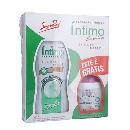Sabonete intimo sergio paris s.brezz.kit 360-34