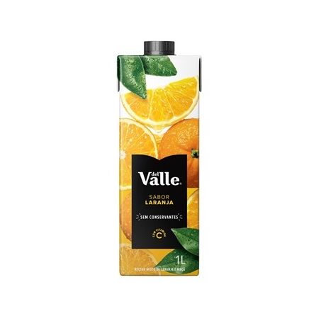 Néctar del valle de laranja caixa 1l
