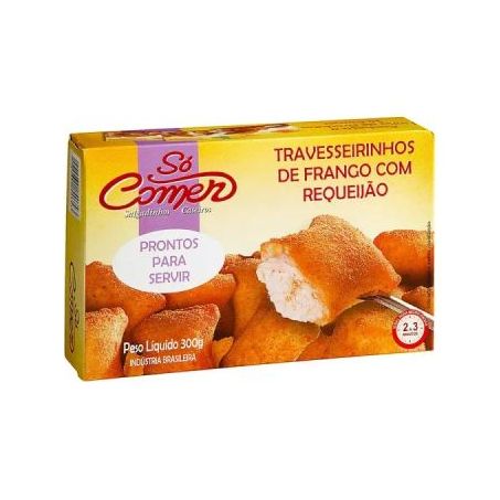 TRAVESSEIRINHO SO COMER 300G FRANGO C/REQUEI