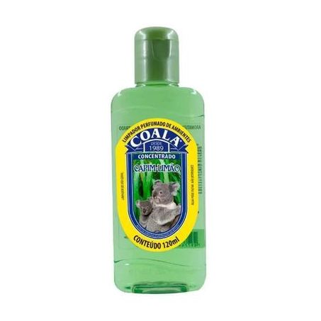Limpador perfumado de ambiente pet coala capim limao 120ml