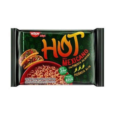 Macarrão Instantâneo Nissin Lámen Hot Mexicano 85G