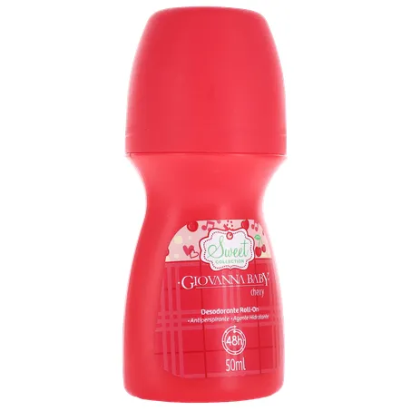 Desodorante giovanna baby cherry feminino roll on 50ml 360-33