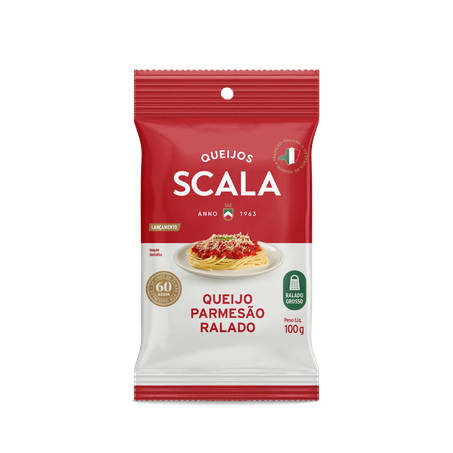 Queijo Parmesão Scala Ralado Desidratado 100g
