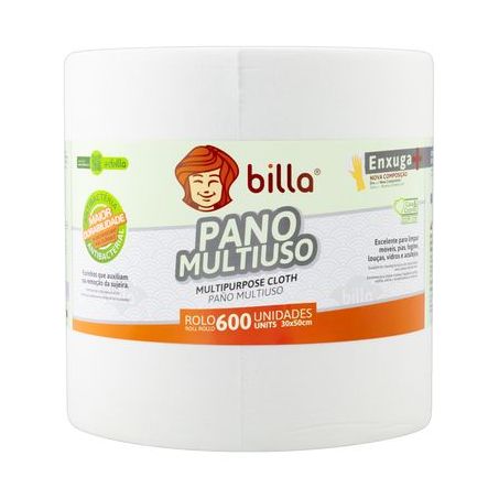 PANO BILLA MULTIUSO ROLO 600UN
