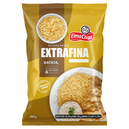 Batata Palha Elma Chips Extrafina 180g