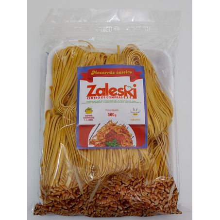 Macarrao zaleski caseiro medio 500g