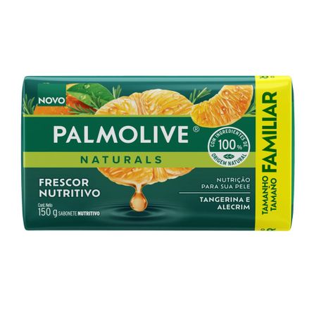 Sabonete palmolive frescor nutritivo tangerina & alecrim 150g