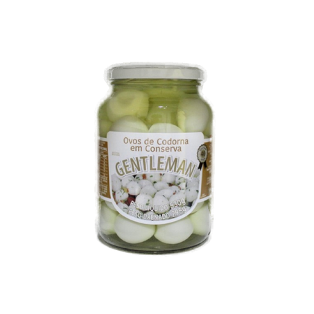 Ovos De Codorna Conserva Gentleman 295g