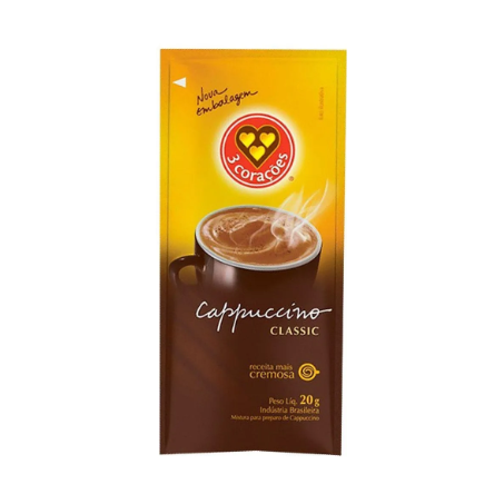 Cappuccino 3 corações classic 20g