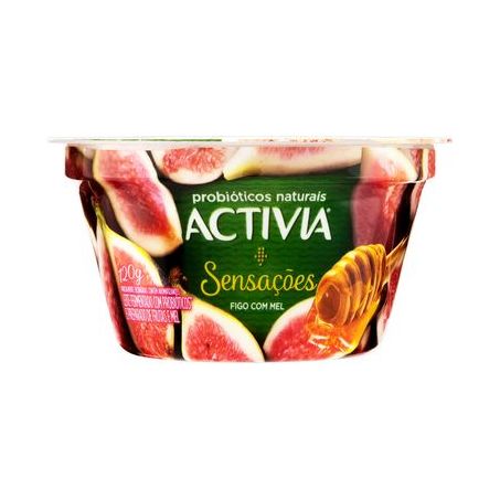 IOGURTE DANONE ACTIVIA PEDACOS FIGO C/MEL 120G