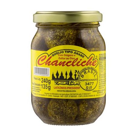 QUEIJO CHANCLICHE ARABE 135G AO OLEO ZATTAR
